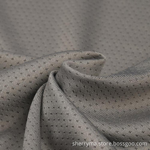 140GSM birds eye pique knitted sportswear fabric